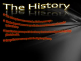 The beginning of everything | PPTX