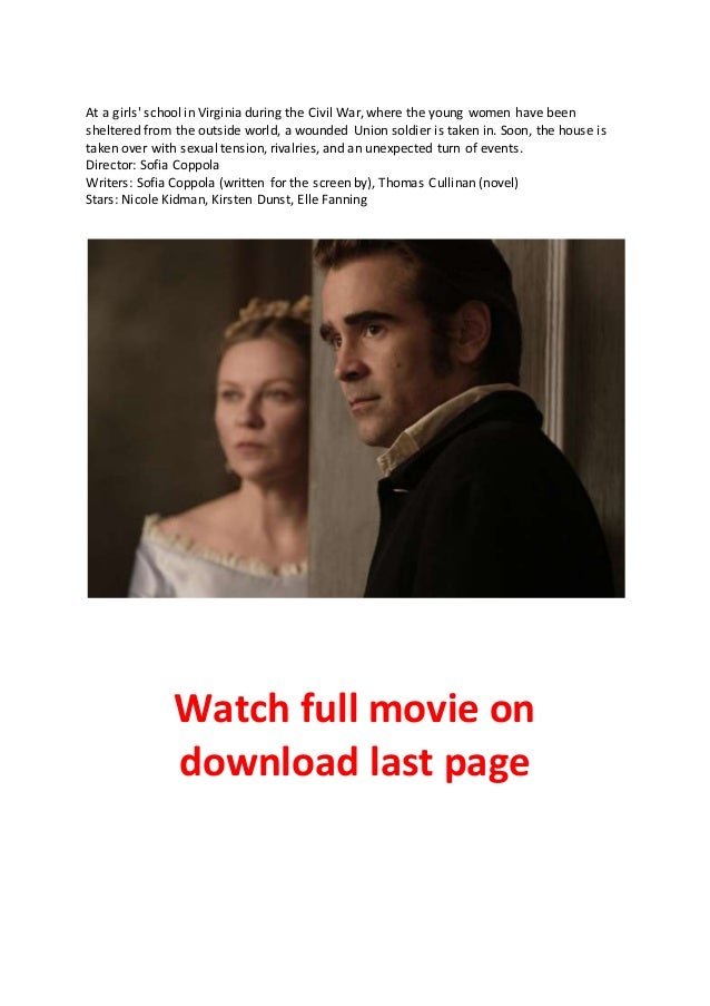 The Beguiled Streaming The Beguiled Streaming