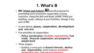 Chinese THE BELT AND ROAD INITIATIVES.ppt