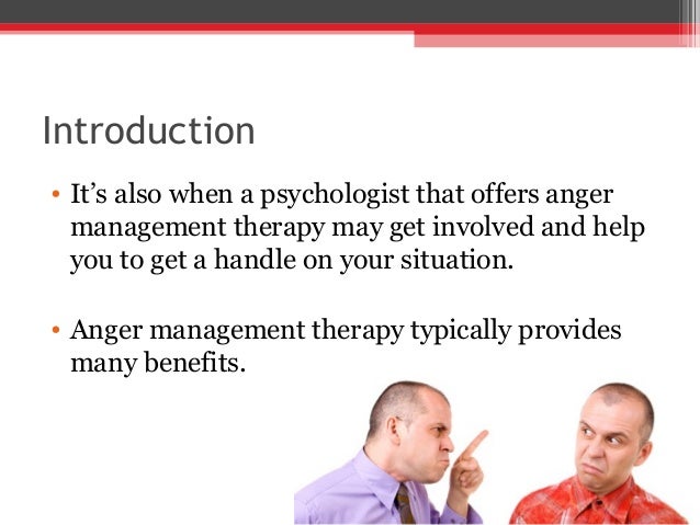 The Benefits of Anger Management Therapy