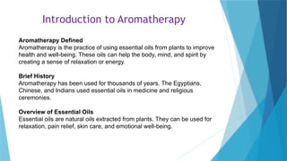 The Healing Power of Aromatherapy: How Essential Oils Improve Mental ...