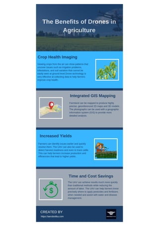 The Benefits of Drones in Agriculture | PDF