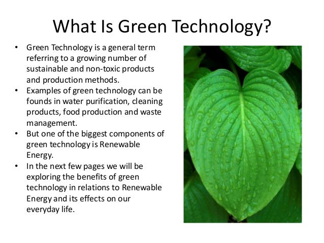 green technology tura mansiondelrio