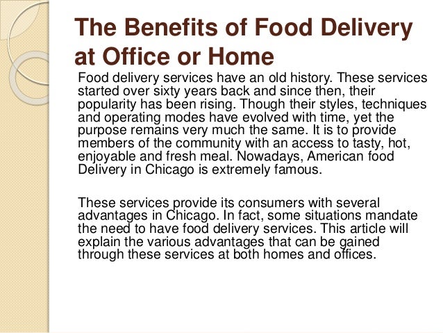 Delivery Services Food Chicago Delivery Services Food Chicago