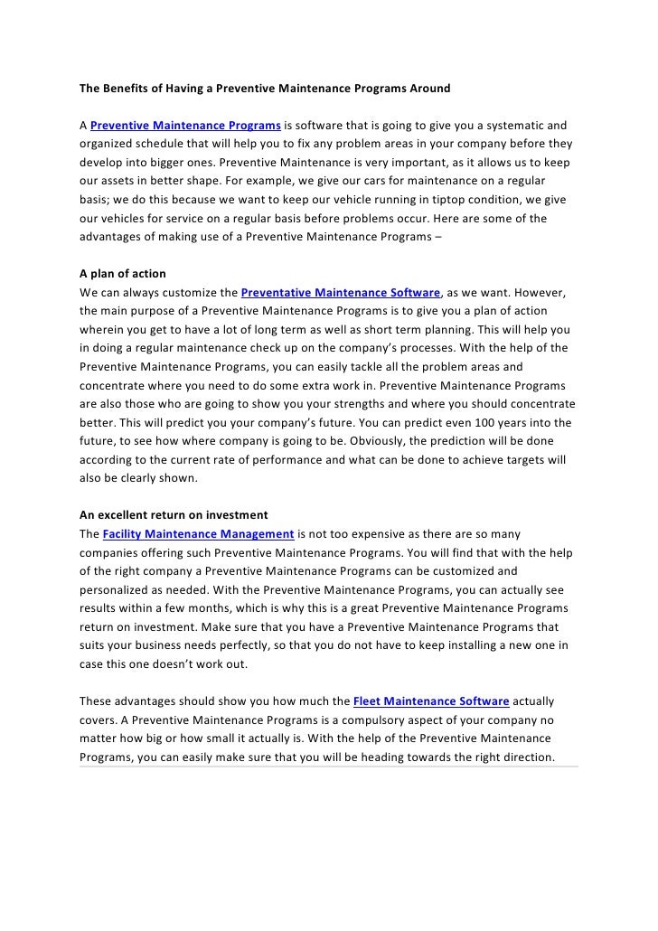 the-benefits-of-having-a-preventive-maintenance-programs-around