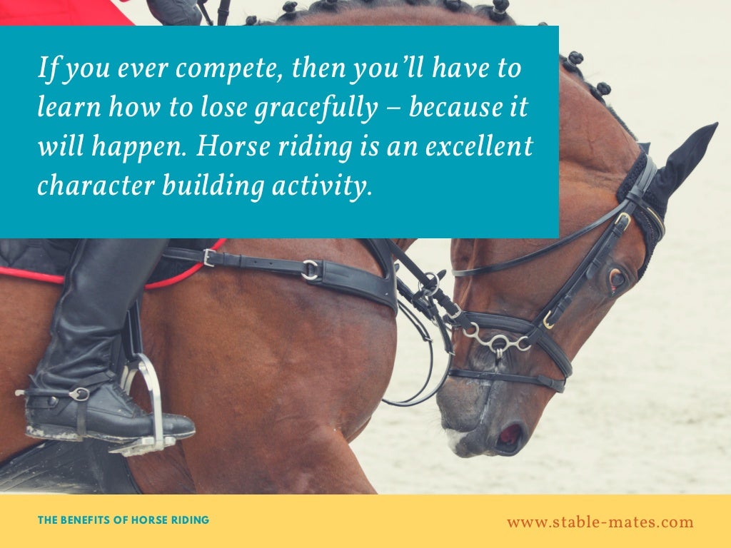 The Benefits of Horse Riding