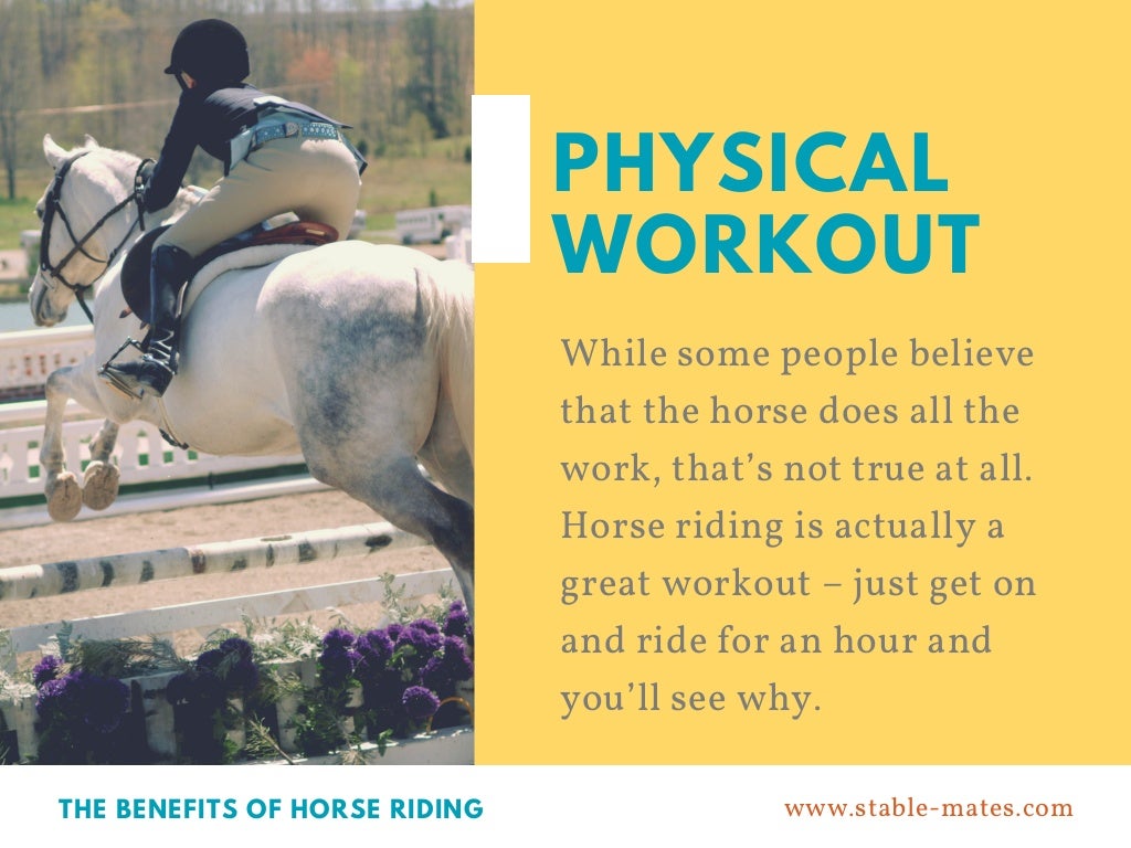 The Benefits of Horse Riding