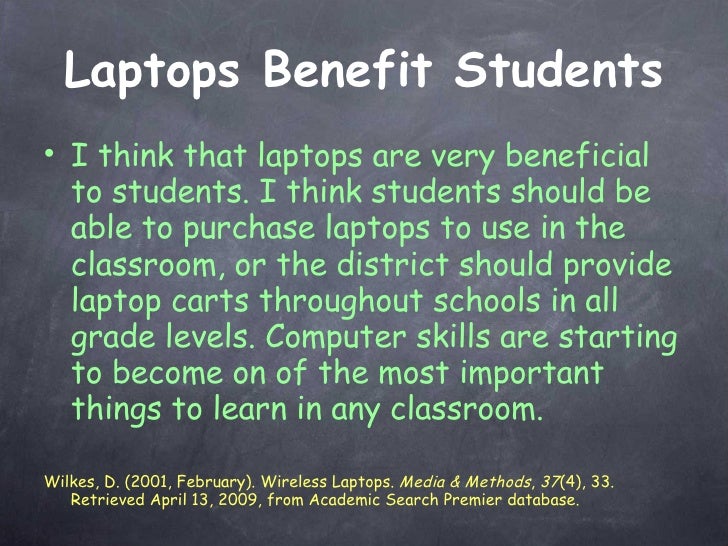 essay on benefits of laptop