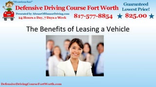 The Benefits of Leasing a Vehicle
 