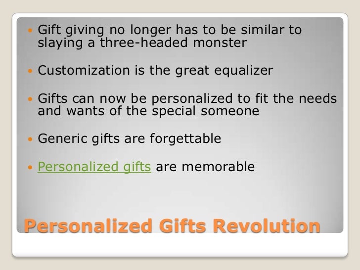 Personalised Christmas Gifts