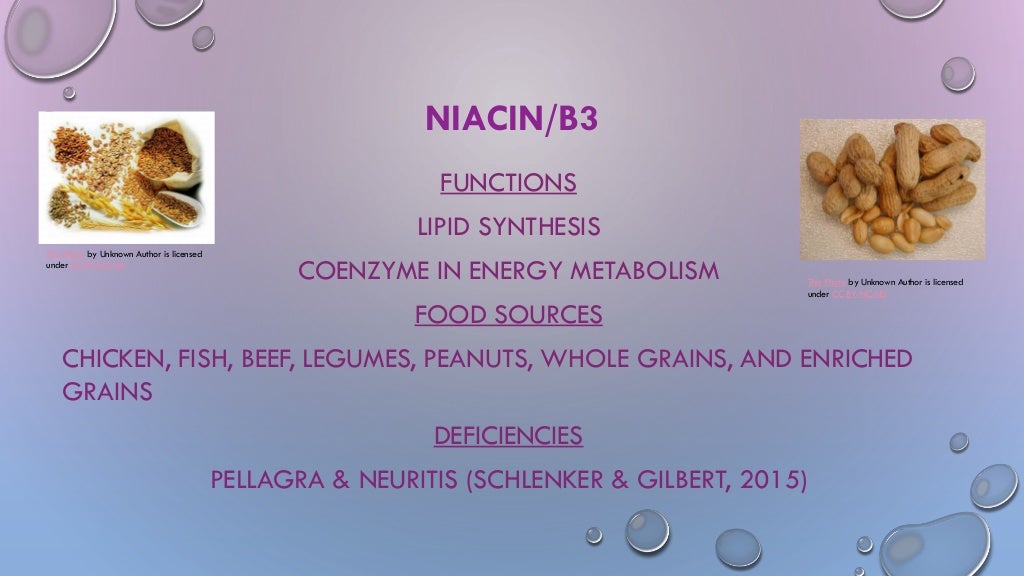 The benefits of the ‘b’ vitamins unit 4