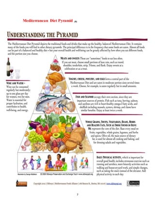 The benefits of the mediterranean diet pattern for adults | DOCX
