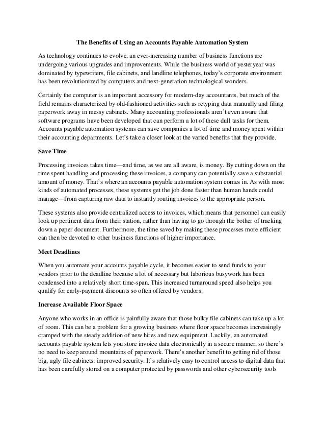 accounts payable automation vendors