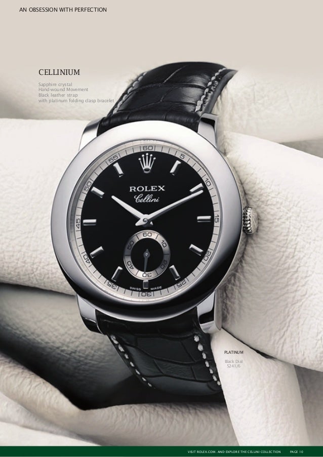 benvenuto cellini rolex