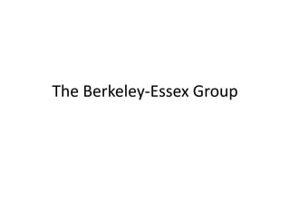 The Berkeley-Essex Group 