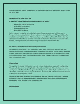 The Best 8 Smart Cities in India for Living.pdf