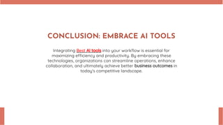 The best ai tools for enhanced productivity.pdf