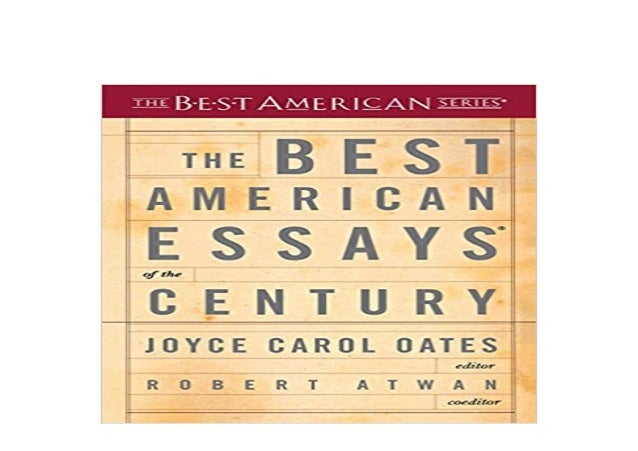 Best american essays of the century table of contents image