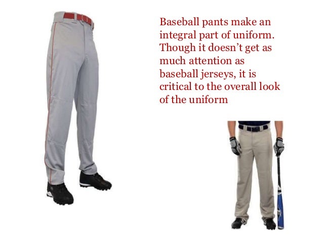 The Best Baseball Pants!