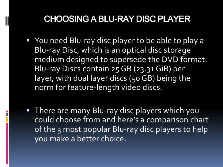 The Best Blu Ray Player Reviews The Best Blu Ray Player Reviews