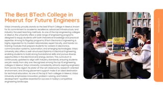 The Best BTech College in Meerut for Future Engineers.pdf