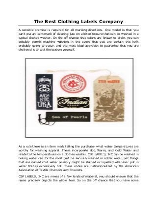 List of designer clothing labels