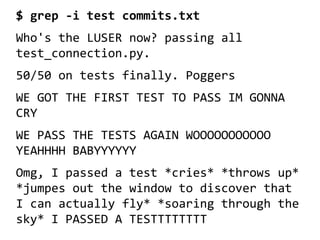 UChicago CMSC 23320 / MPCS 54233 - The Best Commit Messages of 2022 ...