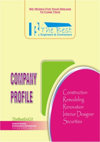 TheBestEnCo (The Best Engineers & Contractors) Company Profile
