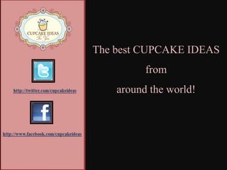 The best CUPCAKE IDEAS from around the world! 
