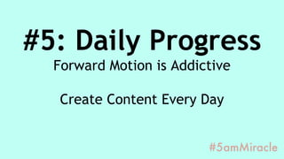 The Best Daily Habits for Content Creators: How to Jack Up Your Energy and Be Crazy Productive!