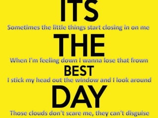 The best day