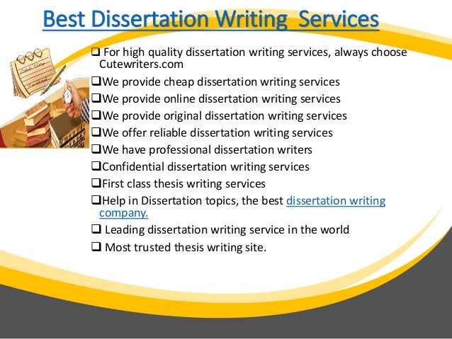 best dissertation writers in the world