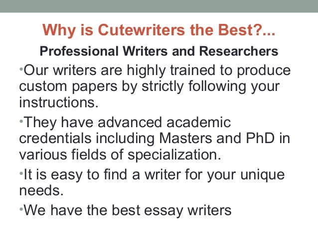 best essay writer