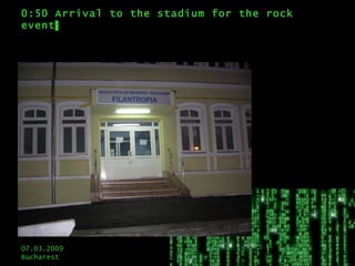 0:50 Arrival to the stadium for the rock event▌ 