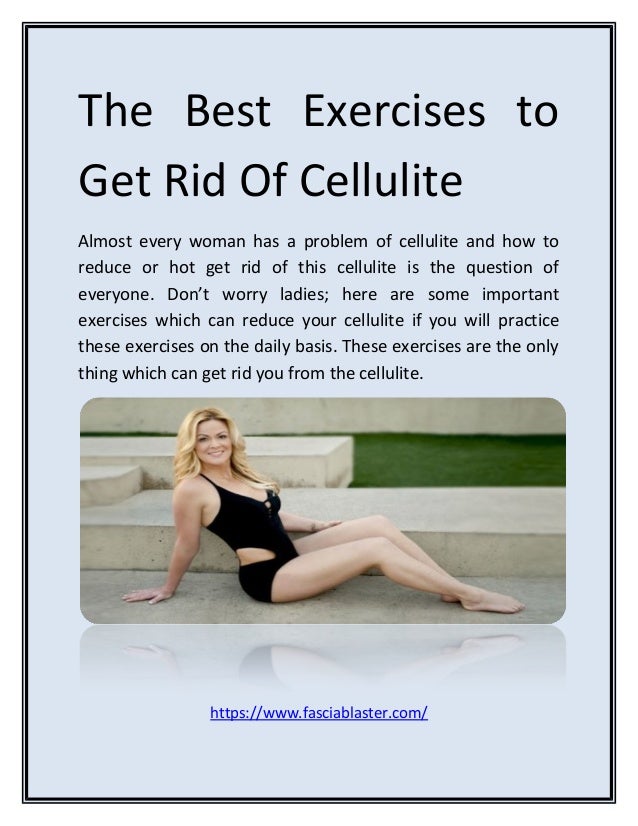 The best exercises to get rid of cellulite