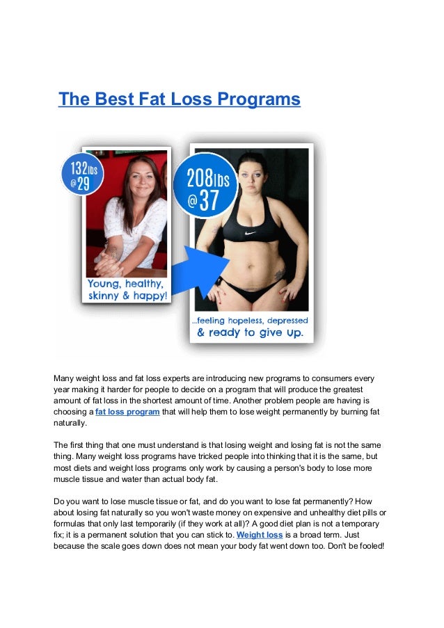 best weight loss program 2020