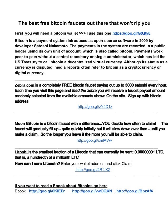The Best Free Bitcoin Faucets Out There That Won T Rip You Off