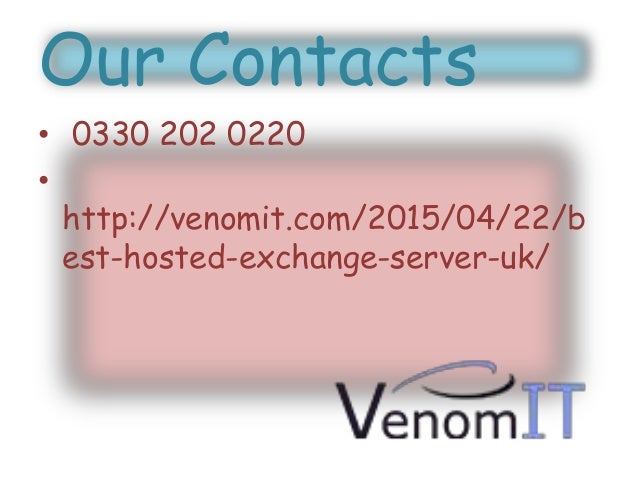 The best hosted exchange server uk