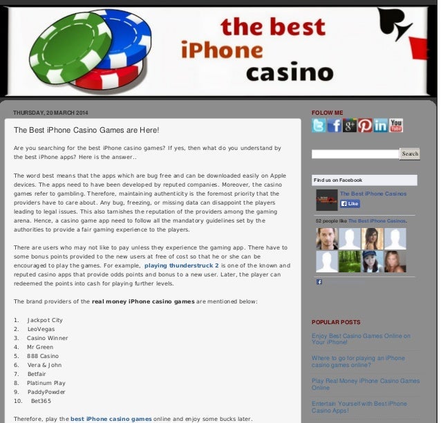 Best Casino Apps For Iphone