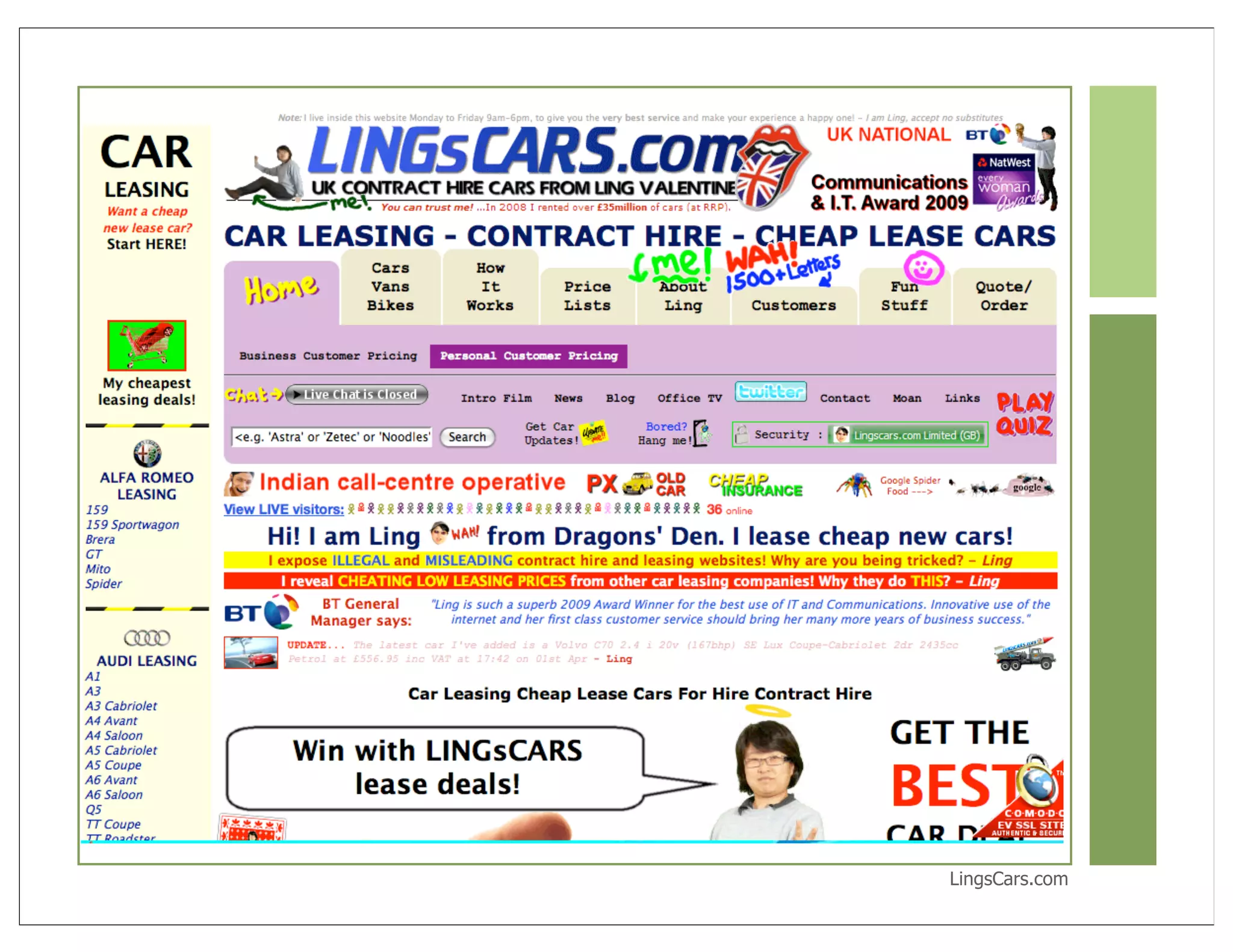 LingsCars.com
 