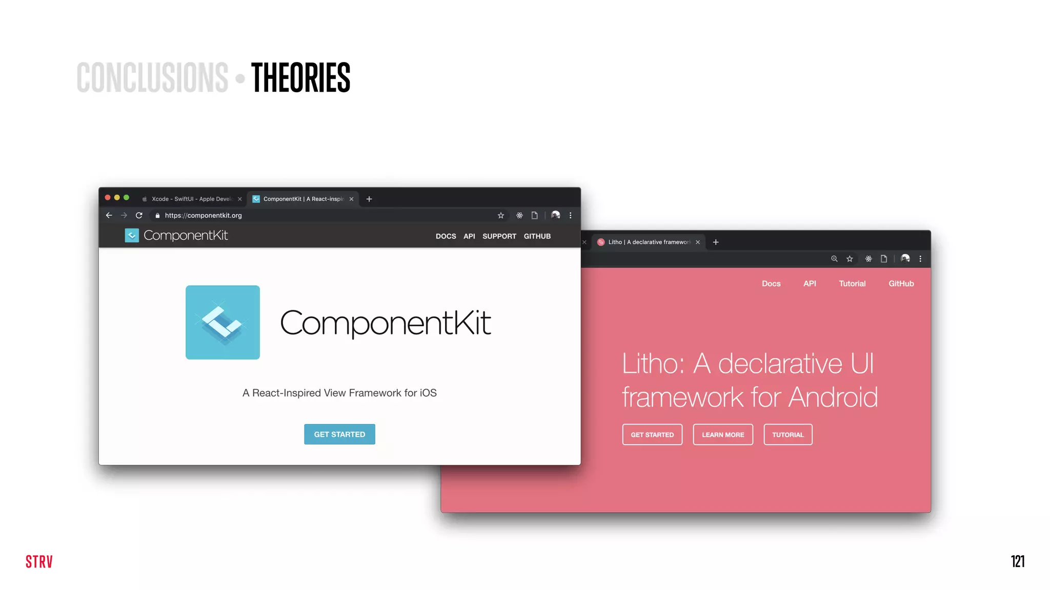 121
CONCLUSIONS• THEORIES
 