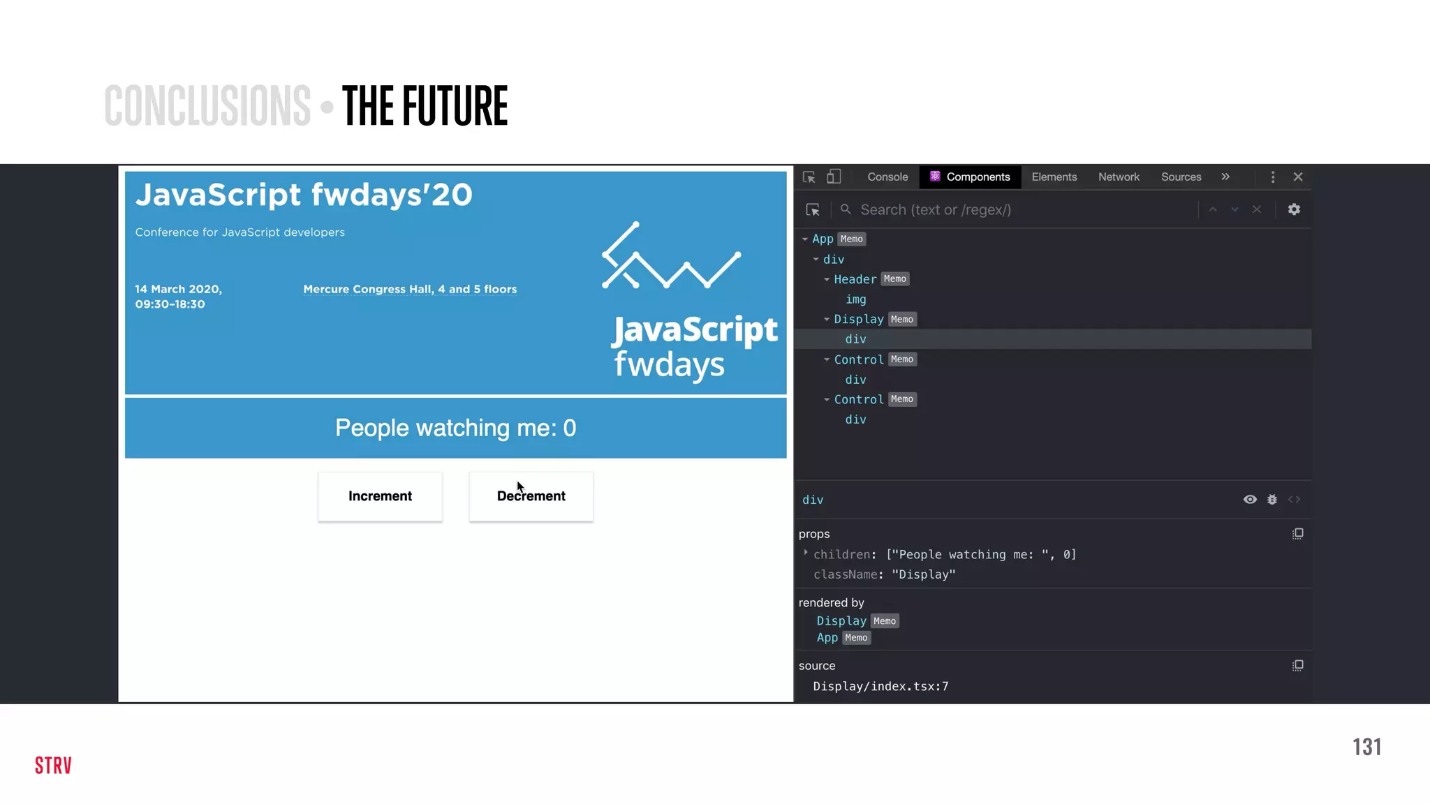 131
CONCLUSIONS• THEFUTURE
 