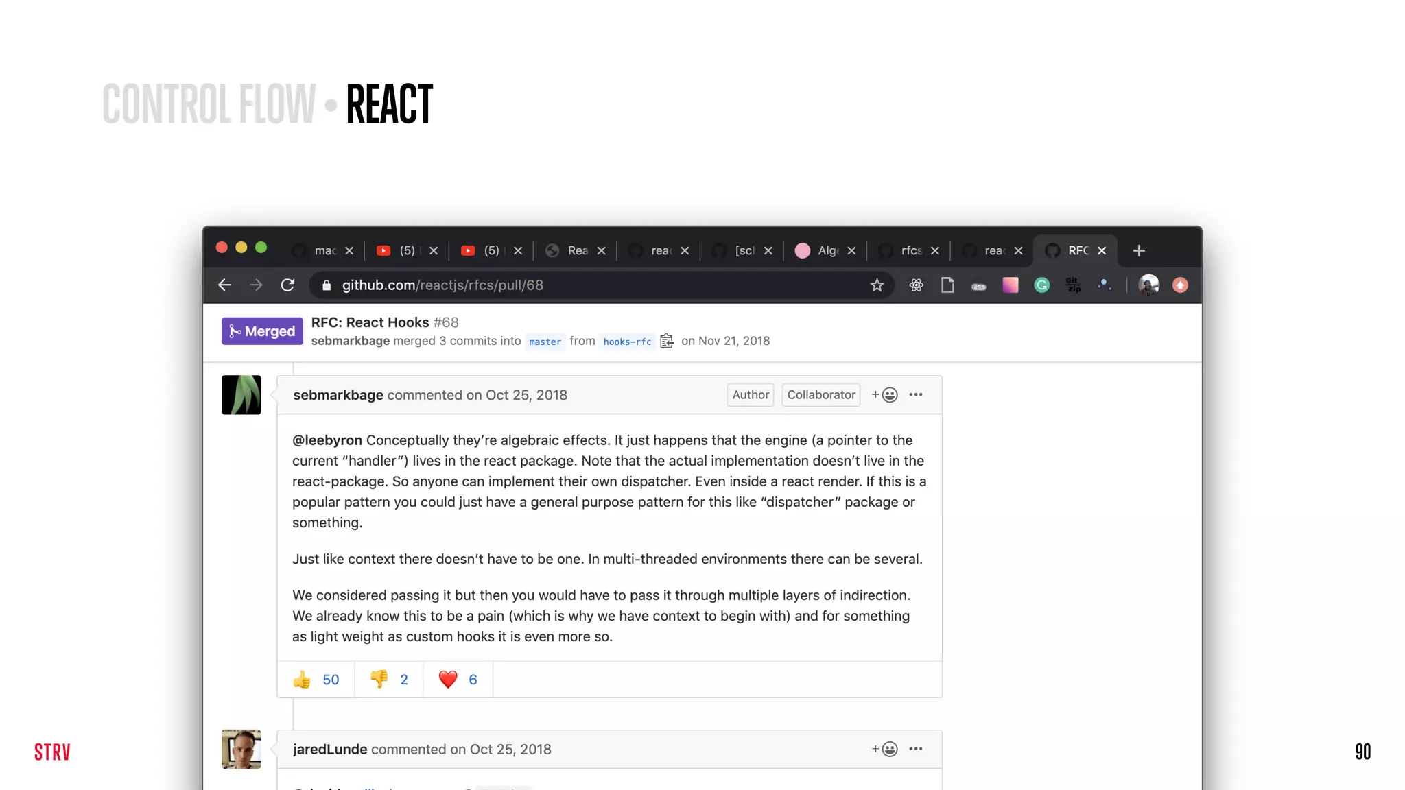 90
CONTROLFLOW•REACT
 