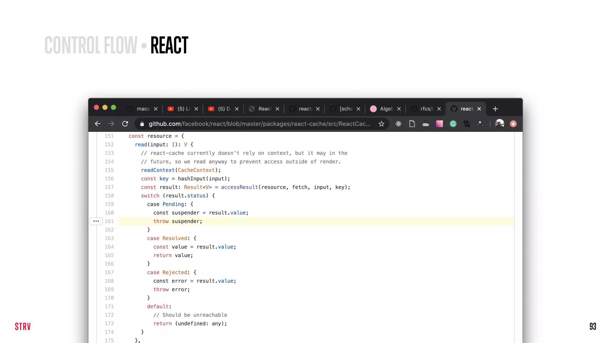 93
CONTROLFLOW•REACT
 