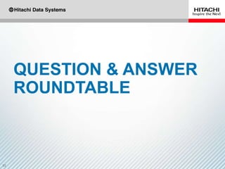 QUESTION & ANSWER
ROUNDTABLE
 