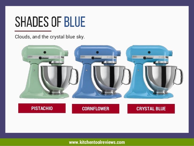 The Best Kitchen Aid Mixer Colors