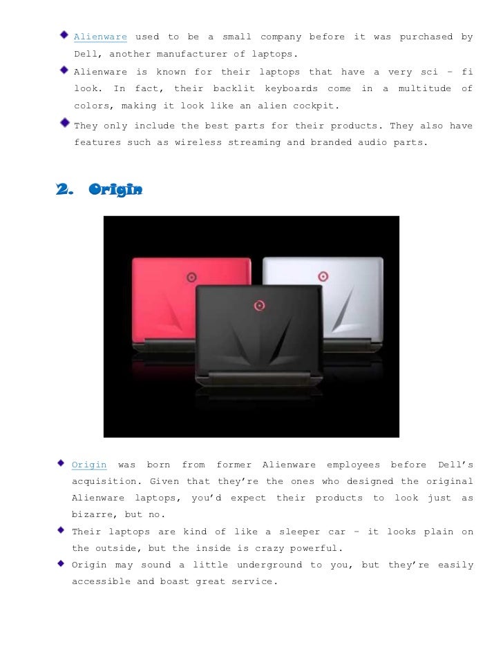 The best laptop gaming brands(part one)