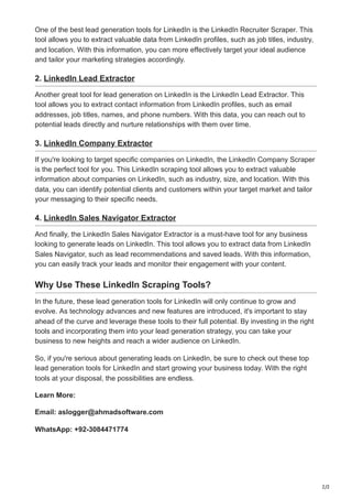 The Best LinkedIn Lead Generation Tools In The Future.pdf