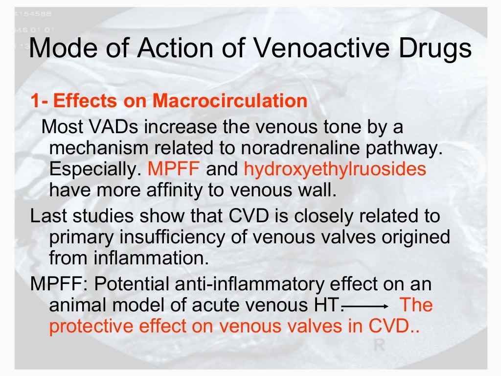 The best medical treatment of venous insufficiency in 2013