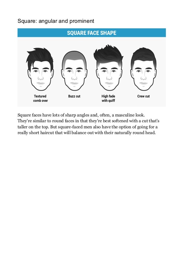 The Best Men S Haircut For Every Face Shape